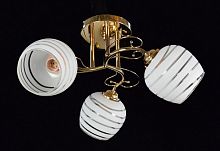 Люстра потолочная трехрожковая Мелодия Света 40Вт Е27 220В Золото картинка 